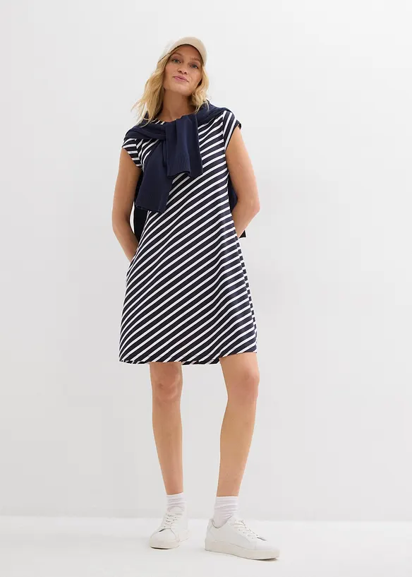 Robe cintrée en jersey, bonprix