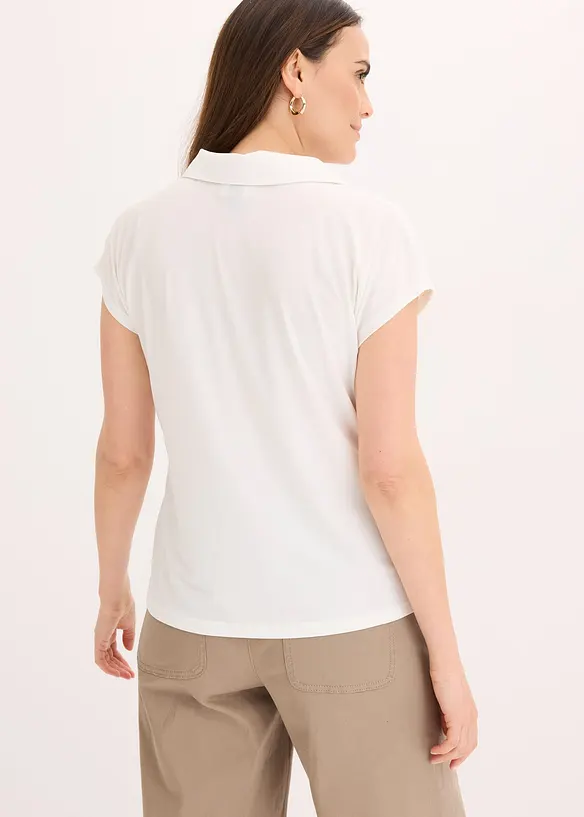 Polo avec dentelle, bonprix