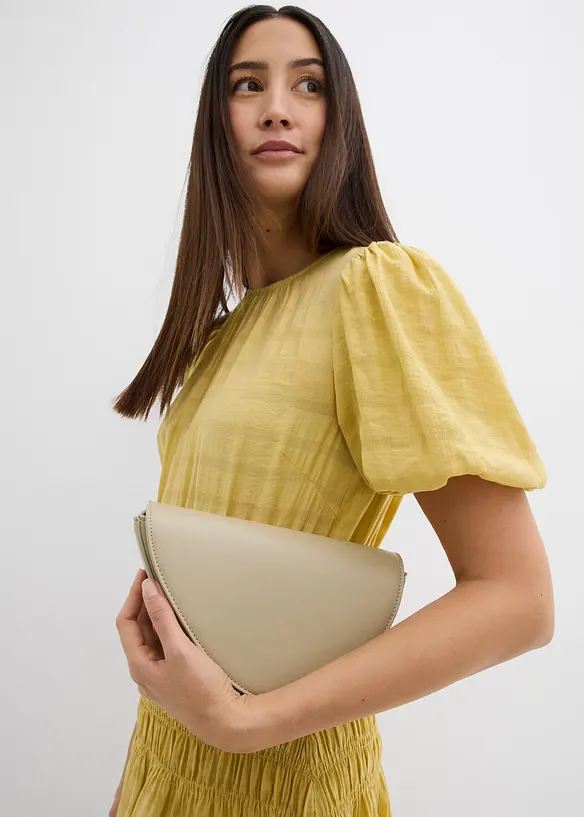 Robe courte smockée, bonprix