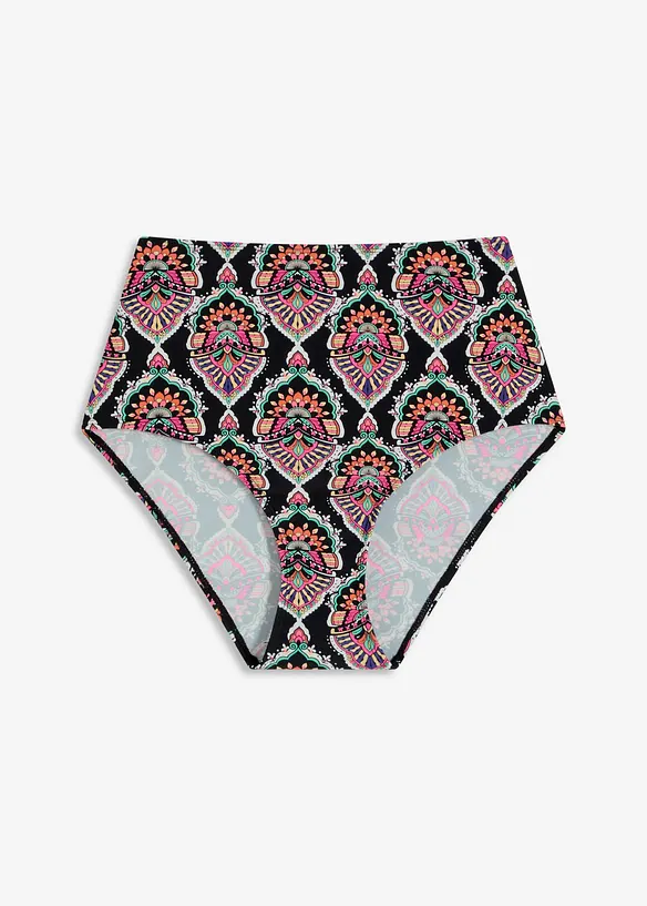 Bas de bikini taille haute, échancrure normale, bonprix