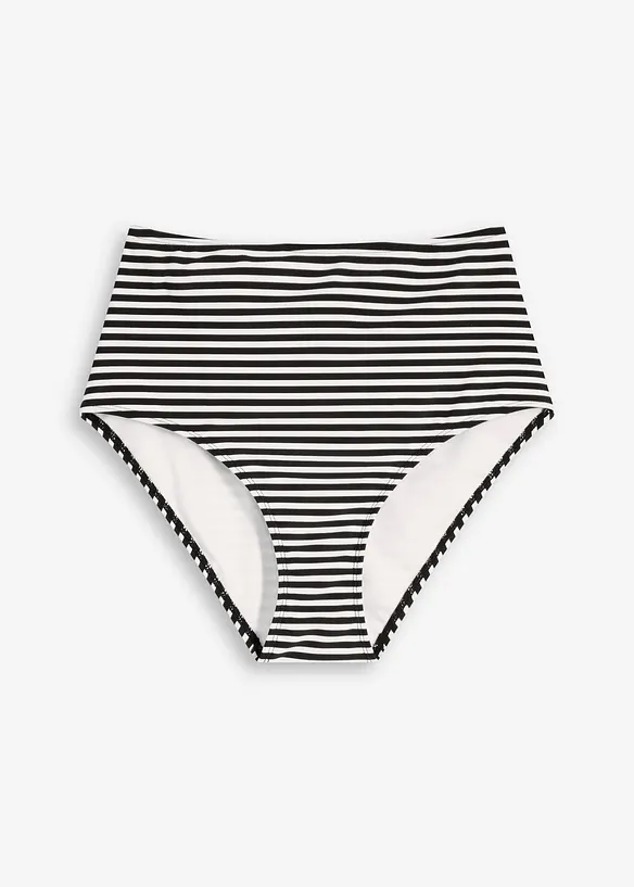 Bas de bikini taille haute, échancrure normale, bonprix