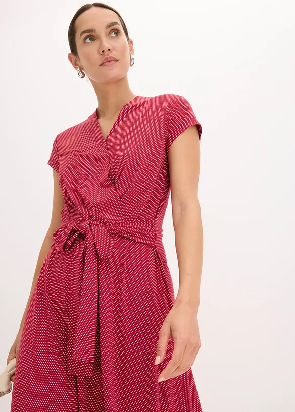 Robe midi en viscose extensible, bonprix