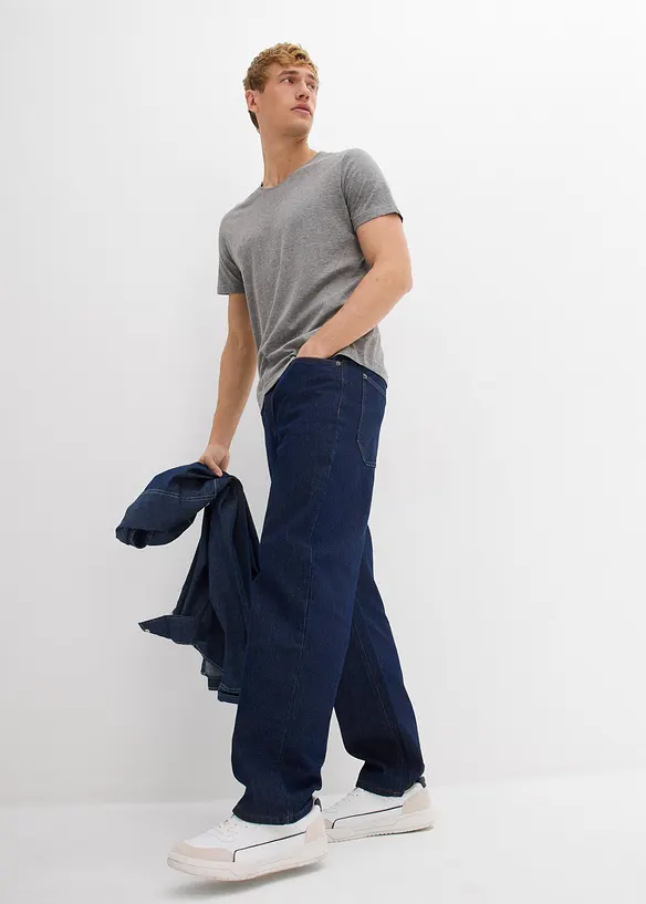 Lot de 3 T-shirts col V, bonprix