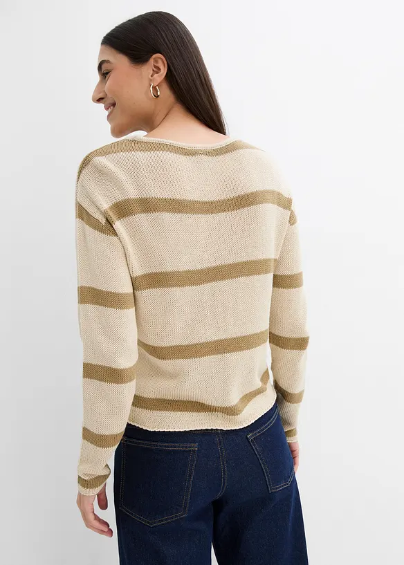 Pull oversize en maille fine, bonprix