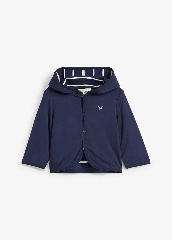 Sweat zippé réversible pour bébé, bonprix