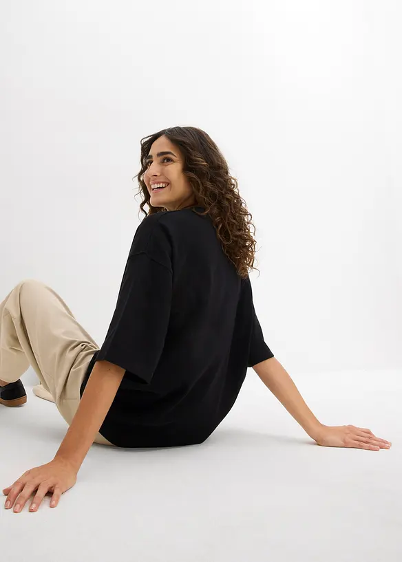 T-shirt en viscose fluide, bonprix
