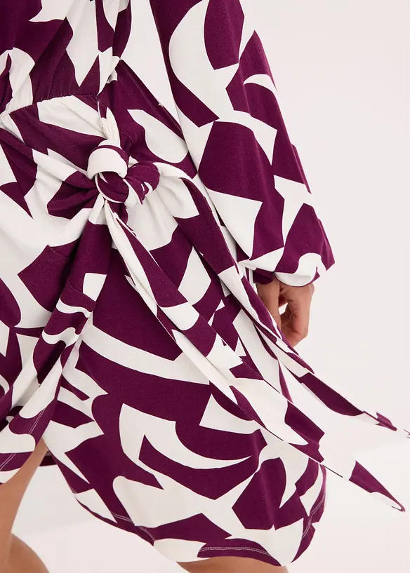 Robe en jersey, viscose mélangée douce, bonprix