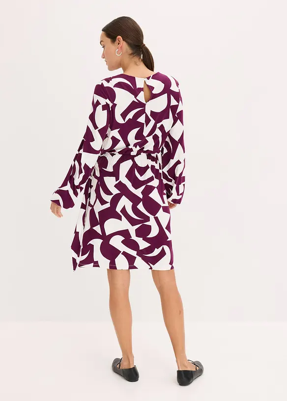 Robe en jersey, viscose mélangée douce, bonprix