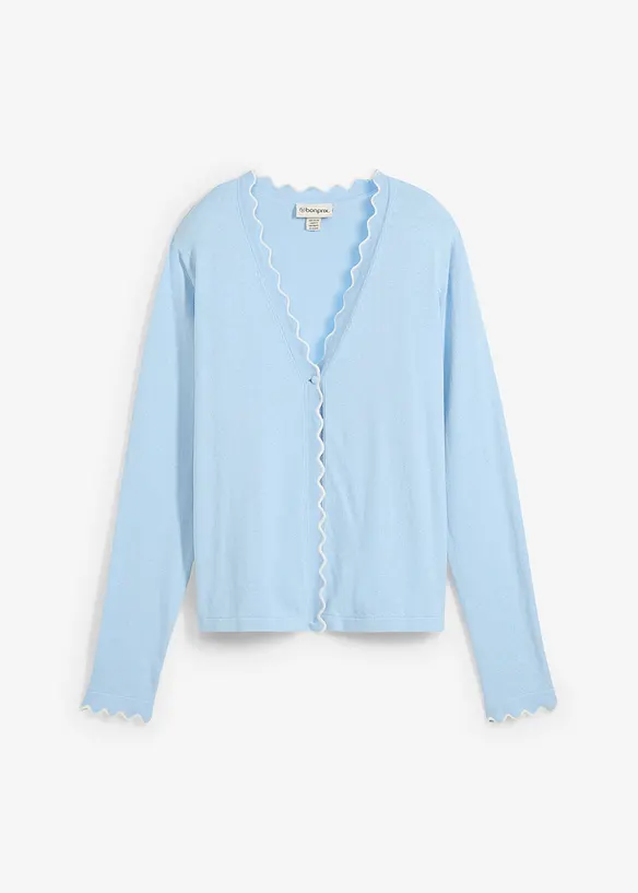 Gilet en fine maille contenant de la soie, bonprix