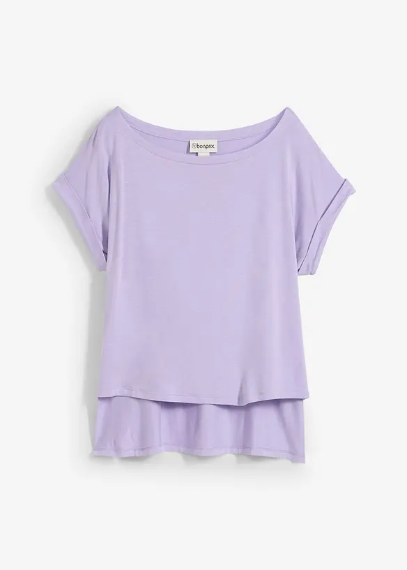 T-shirt oversize en viscose fluide, bonprix