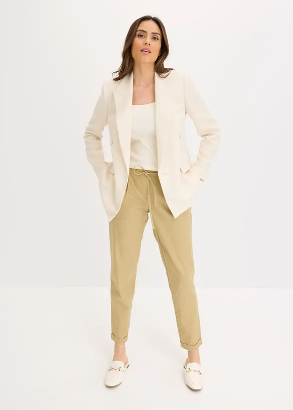 Pantalon en lin, bonprix