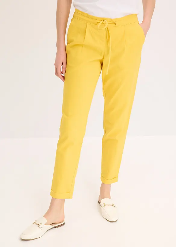 Pantalon en lin, bonprix