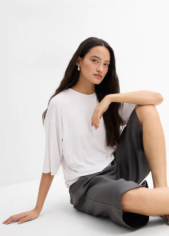 T-shirt en fine viscose, bonprix