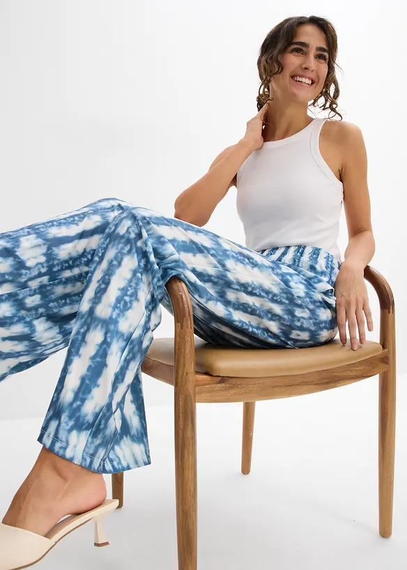 Pantalon ample en jersey, bonprix