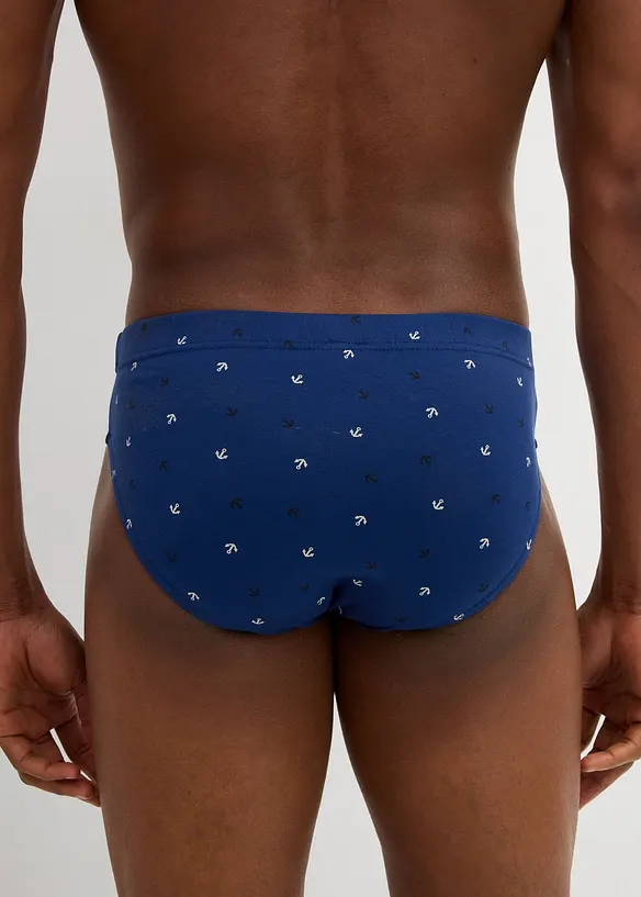 Lot de 5 slips coton, bonprix