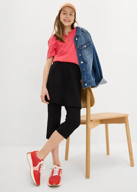 Legging 3/4 avec jupe intégrée, bonprix