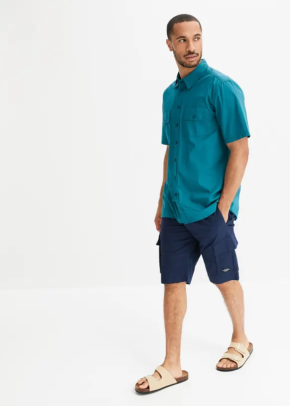 Chemise manches courtes 100 % coton, bonprix