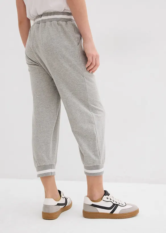 Lot de 2 pantalons de jogging 3/4, bonprix