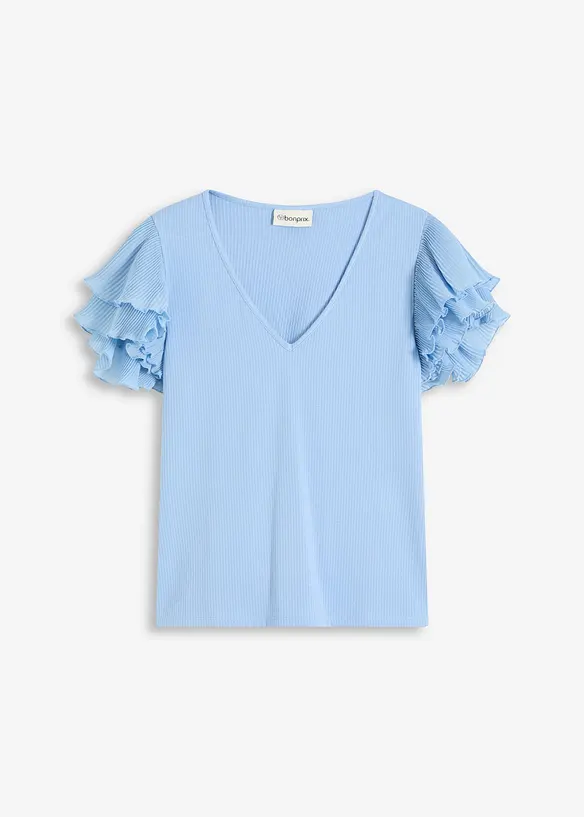 T-shirt à volants, bonprix