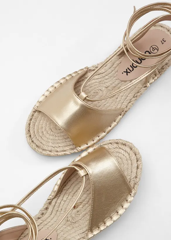 Sandales lacées, bonprix