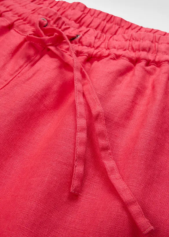 Pantalon palazzo 100 % lin, bonprix