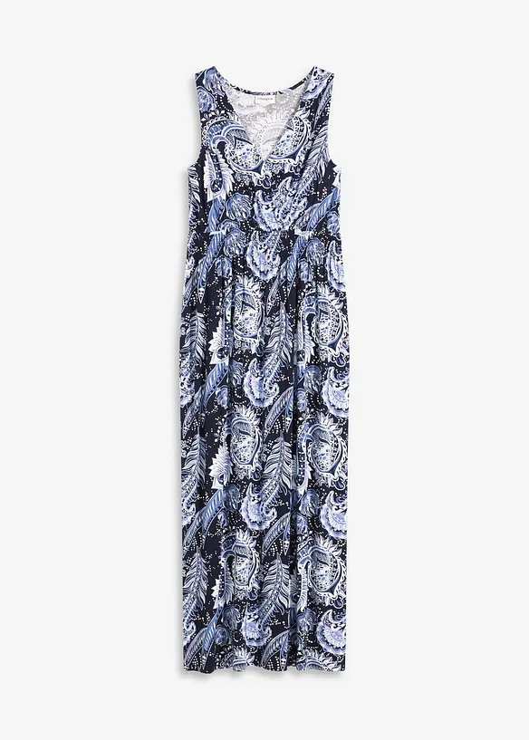 Robe longue en viscose douce et extensible, bonprix