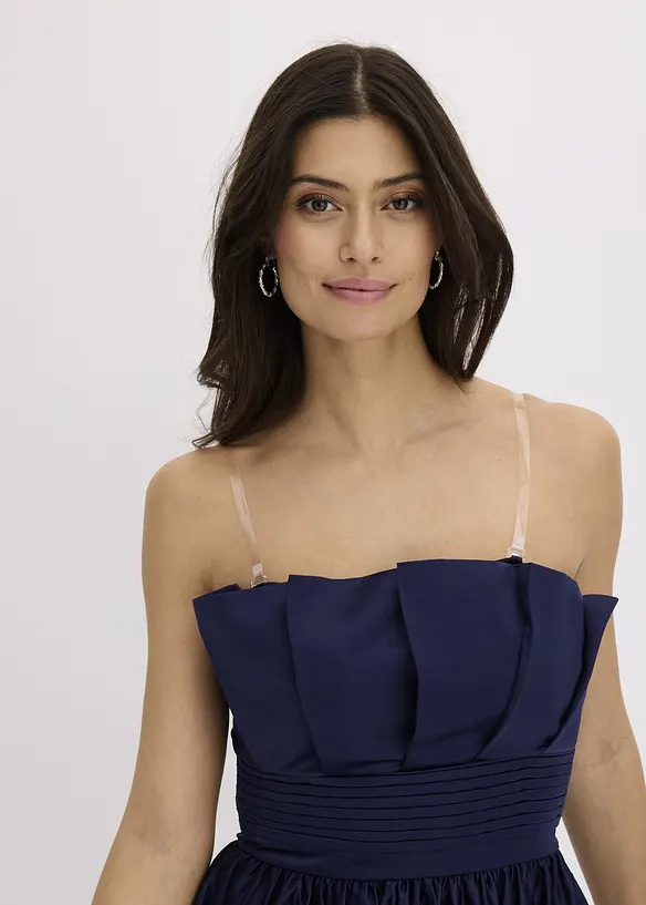 Robe boule en satin, bonprix