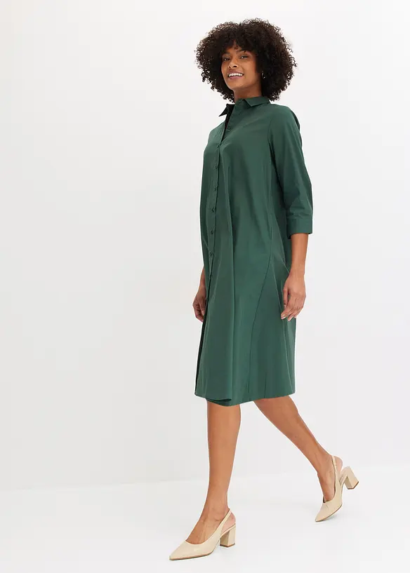Robe-chemise en coton majoritaire, bonprix