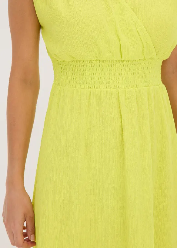 Robe en jersey crêpe aérien, bonprix
