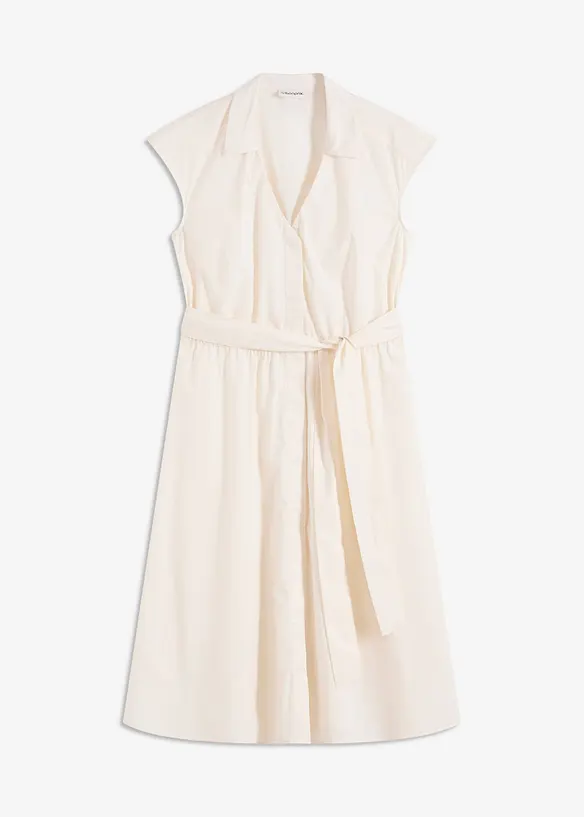 Robe-chemise avec ceinture à nouer, bonprix