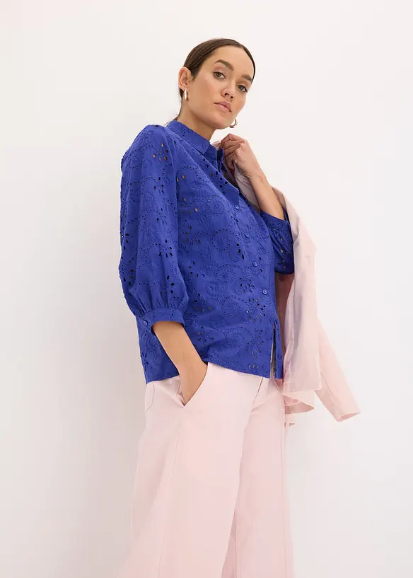 Chemisier en broderie anglaise, bonprix