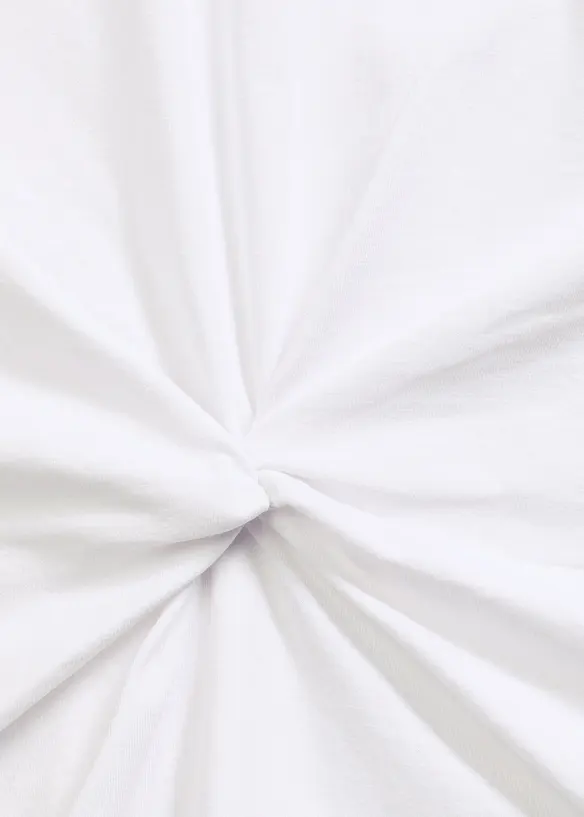 T-shirt avec détail noué, bonprix