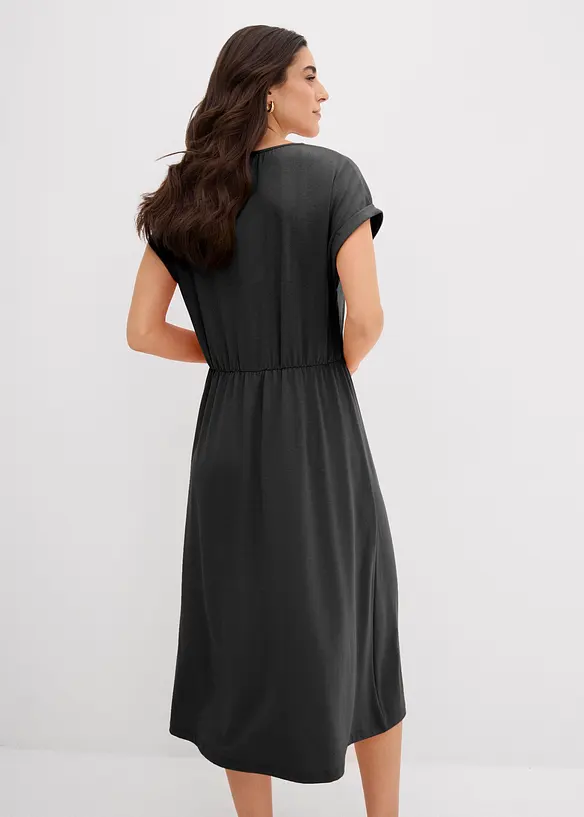 Robe en jersey de viscose mélangée, bonprix