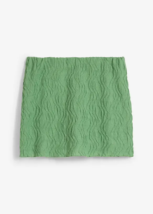 Mini-jupe texturée, bonprix