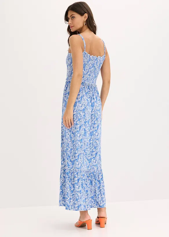 Robe à bretelles en viscose extensible, bonprix