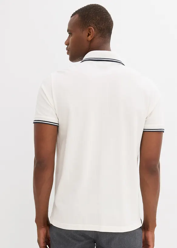 Polo en maille piquée, 100% coton, bonprix