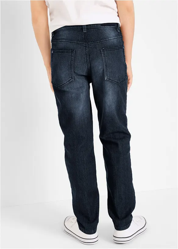 Jean garçon Slim, droit et extensible, bonprix