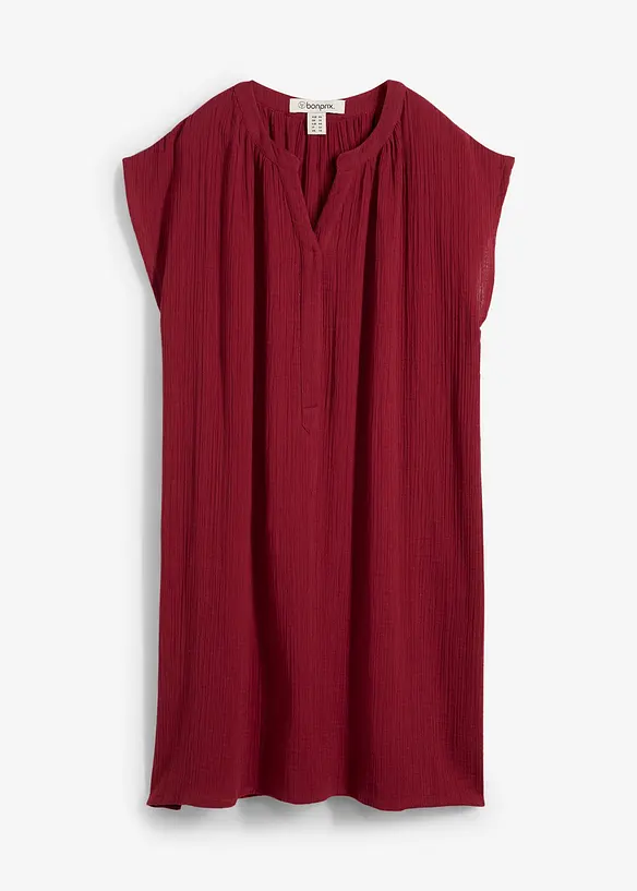 Robe de grossesse/d’allaitement en gaze de coton, bonprix