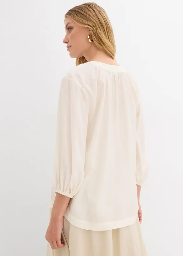 Chemisier oversize en viscose mélangée, bonprix