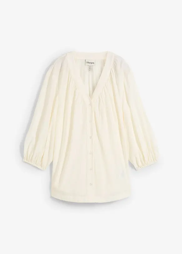Chemisier oversize en viscose mélangée, bonprix