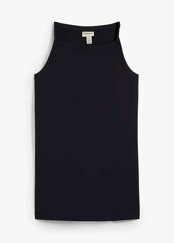 Top long en coton extensible, bonprix
