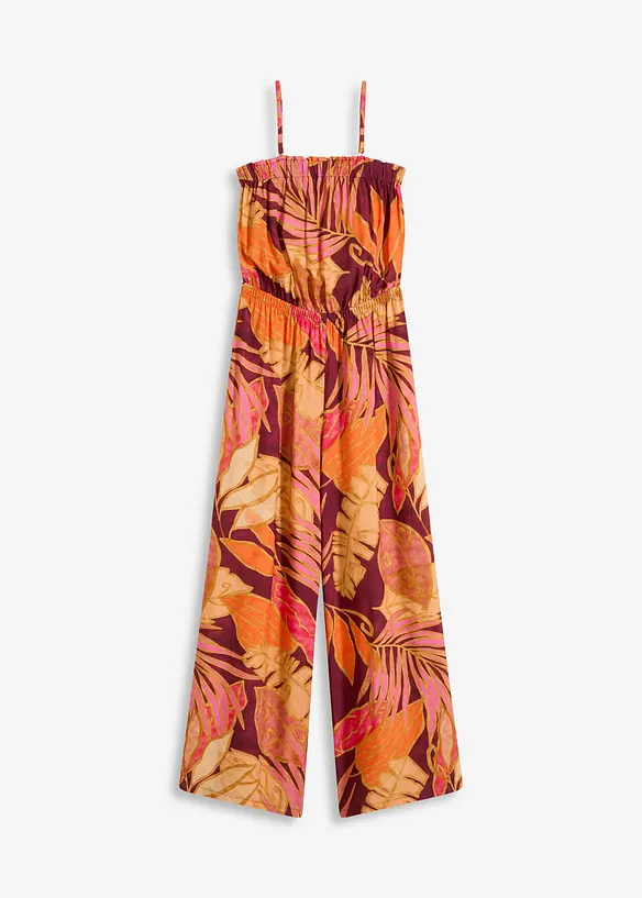 Combinaison imprimée en viscose fluide, bonprix