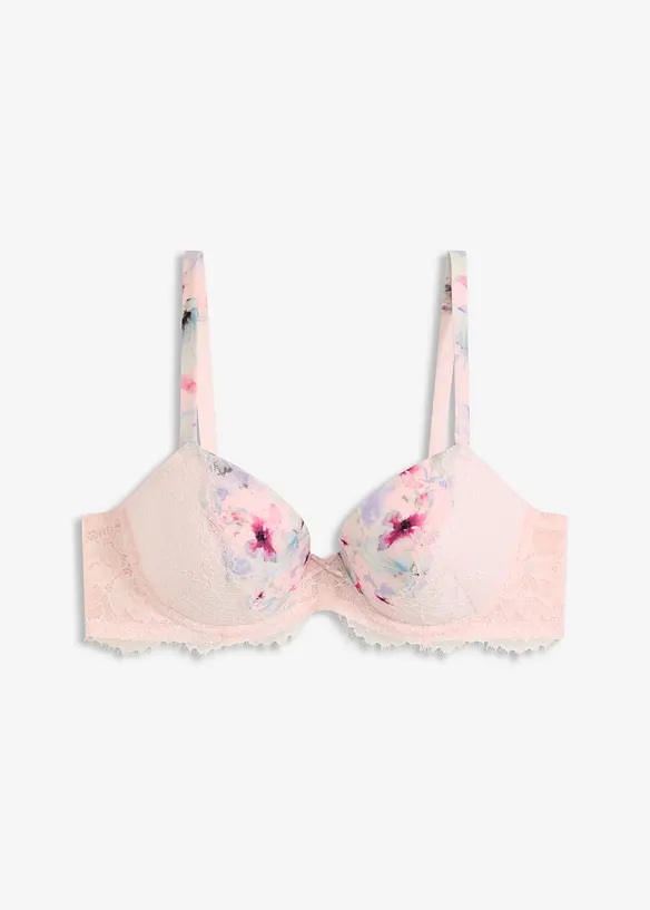 Soutien-gorge à coques avec imprimé brillant, bonprix