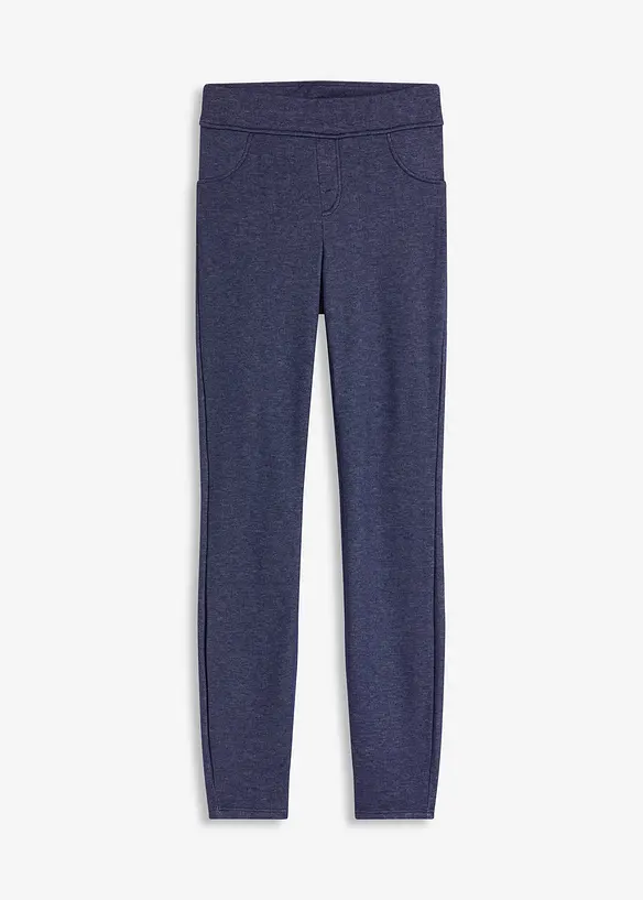 Legging thermo effet jean, bonprix
