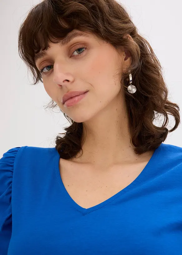 T-shirt à manches bouffantes, bonprix
