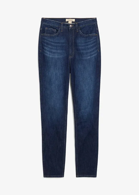 Jean skinny taille haute, cropped, bonprix