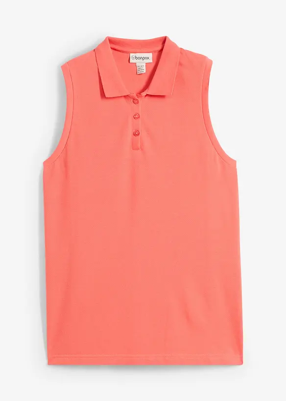 Top polo 100% coton, bonprix