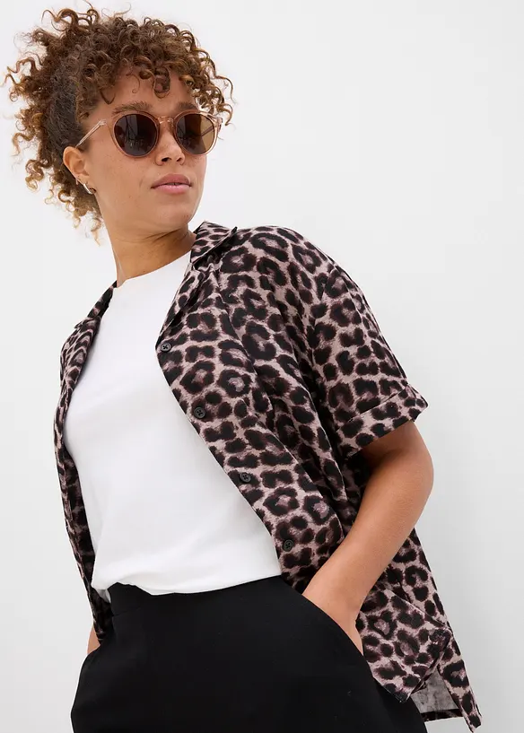 Pantalon 7/8 en coton extensible, bonprix