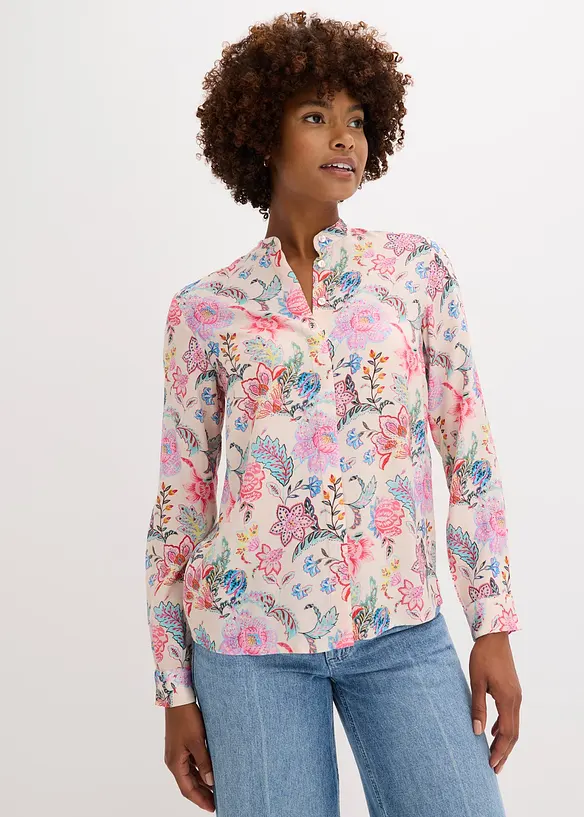 Chemisier à imprimé floral, bonprix