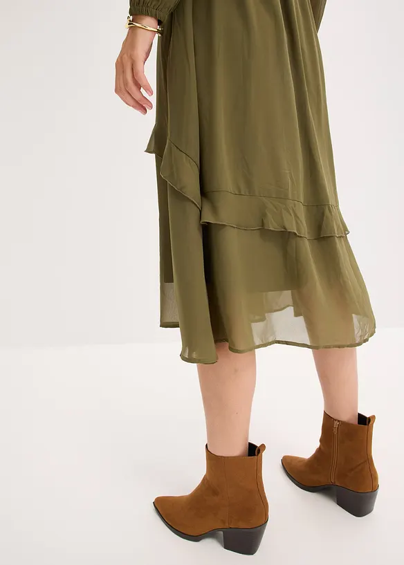 Robe midi, bonprix